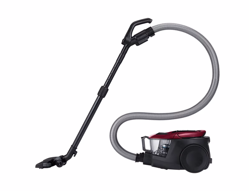 Aspirator cu container Samsung VC18M31B0HNEV, 1800 W, 87 dB, Bordo 