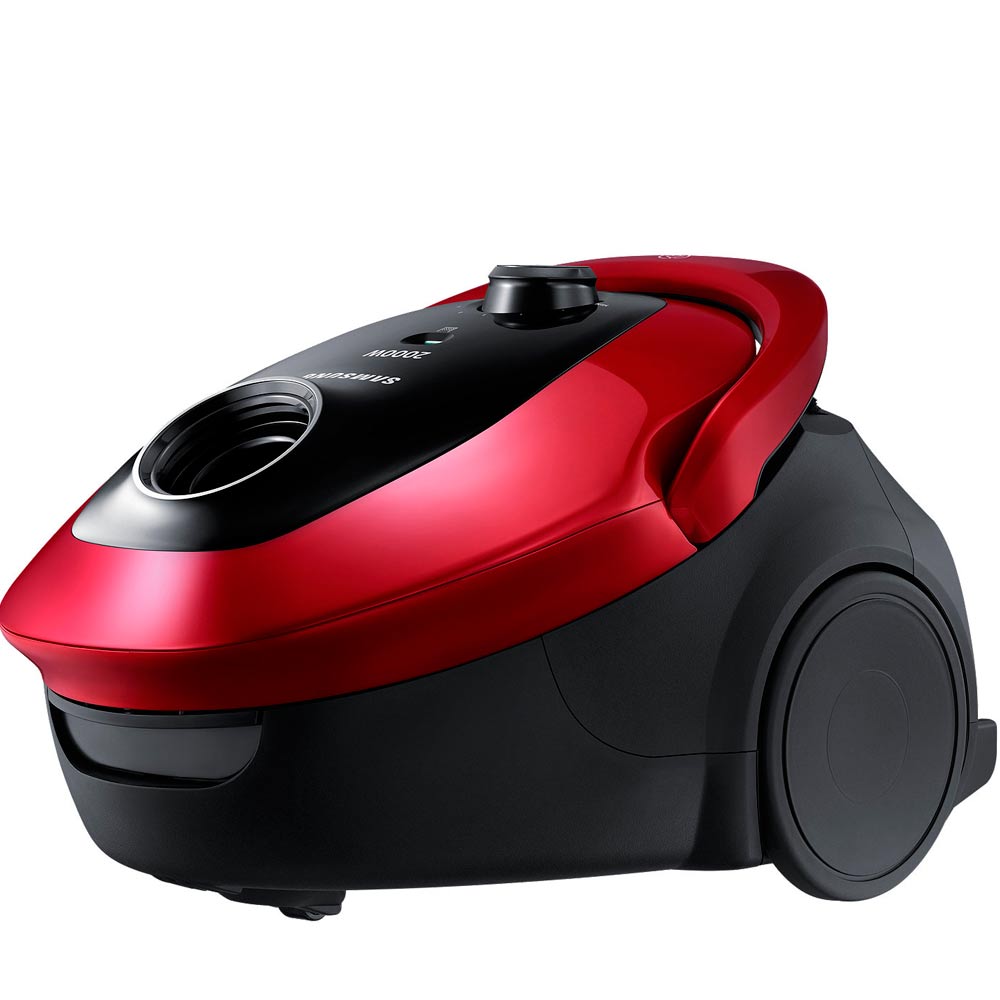 Aspirator cu sac Samsung VC20M253AWREV / 2000W / Rosu cu negru photo 6