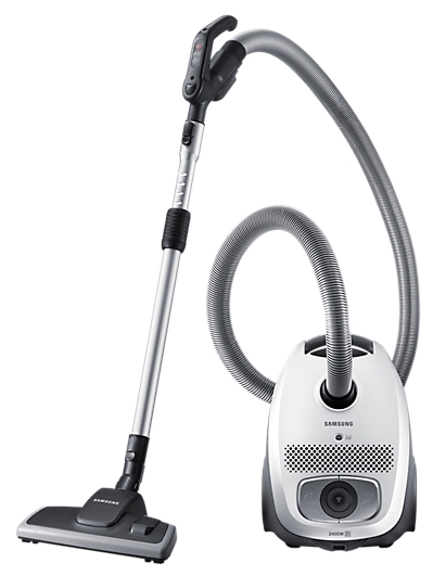 Aspirator cu sac Samsung VC24FHNJGWQEV / 2400W / Alb photo 1 Aspirator cu sac Samsung VC24FHNJGWQEV / 2400W / Alb photo 1