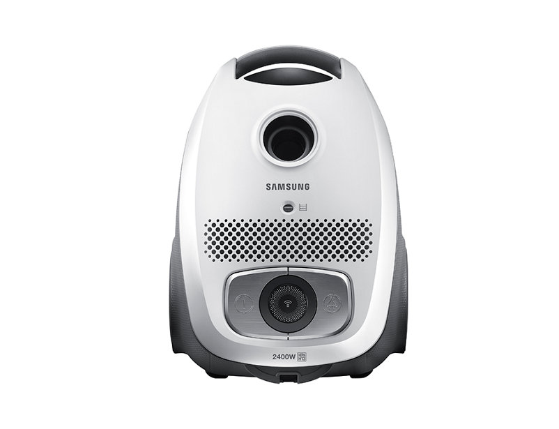 Aspirator cu sac Samsung VC24FHNJGWQEV / 2400W / Alb photo 3