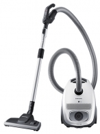 Aspirator cu sac Samsung VC24FHNJGWQEV, 2400 W, 75 dB, Alb thumbnav 1