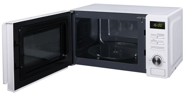 Cuptor cu microunde Midea AM720C4E-W 700 W / 20 l / Alb photo 3