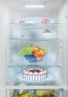 Холодильник с нижней морозильной камерой Candy CCE4T618EW, 341 л, 185 см, E, Белый