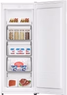 Морозильная камера Candy CUQS513EW, 163 л, 138 см, E, Белый