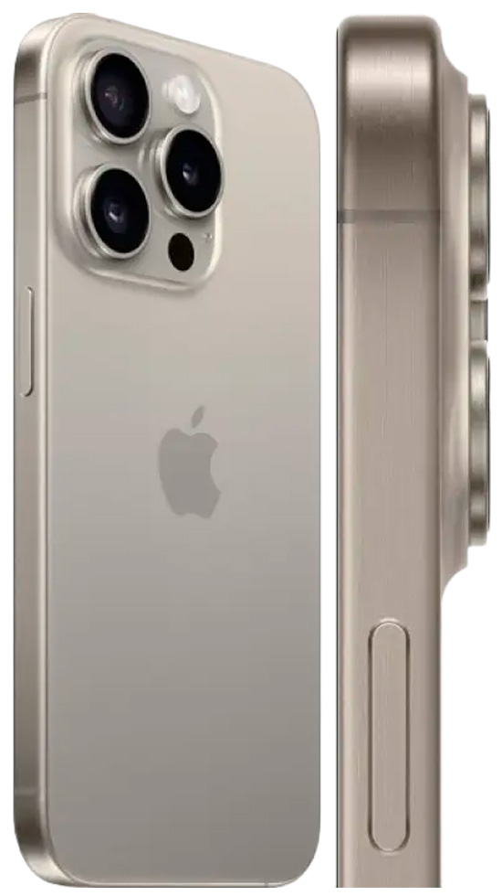 Smartphone Apple iPhone 15 Pro / 6.1'' / 8 GB / 512 GB / Natural Titanium photo 2
