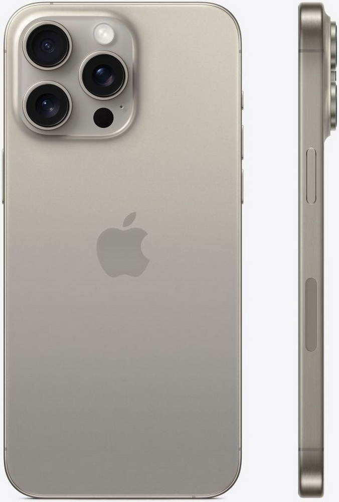 Смартфон Apple iPhone 15 Pro Max / 6.7'' / 8 ГБ / 256 ГБ / Natural Titanium photo 3