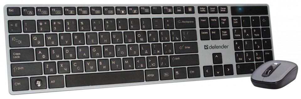 Tastatura + mouse fara fir Defender I-Scope 885