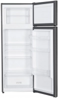 Frigider cu congelator sus Heinner HFH2206BKF+, 206 l, 143 cm, F, Negru