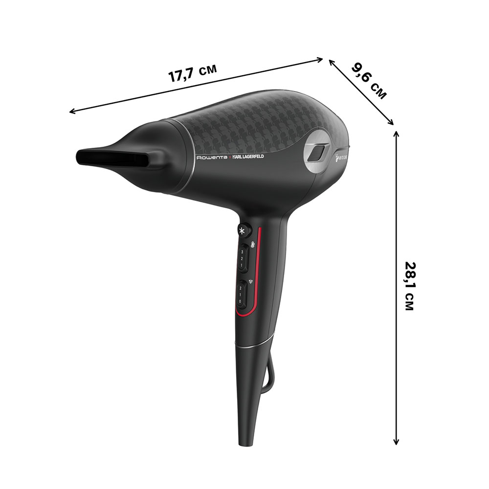 Uscator de par Rowenta CV613LF0 1800W Negru photo 3