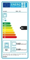 Cuptor electric incorporabil Kumtel B66SF2, 52 l, A+, Negru