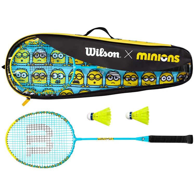 Paleta pentru badminton Wilson minions Wilson 2.0 photo Paleta pentru badminton Wilson minions Wilson 2.0 photo