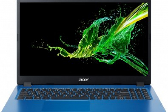 Ноутбук Acer Персональный Aspire 3 A315-54 Indigo Blue (NX.HEVEU.02B) 15.6” / 8 ГБ / 256 ГБ / Core i3 / UHD Graphics 620 / Синий photo 1 Ноутбук Acer Персональный Aspire 3 A315-54 Indigo Blue (NX.HEVEU.02B) 15.6” / 8 ГБ / 256 ГБ / Core i3 / UHD Graphics 620 / Синий photo 1