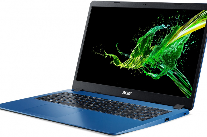 Ноутбук Acer Персональный Aspire 3 A315-54 Indigo Blue (NX.HEVEU.02B) 15.6” / 8 ГБ / 256 ГБ / Core i3 / UHD Graphics 620 / Синий photo 2
