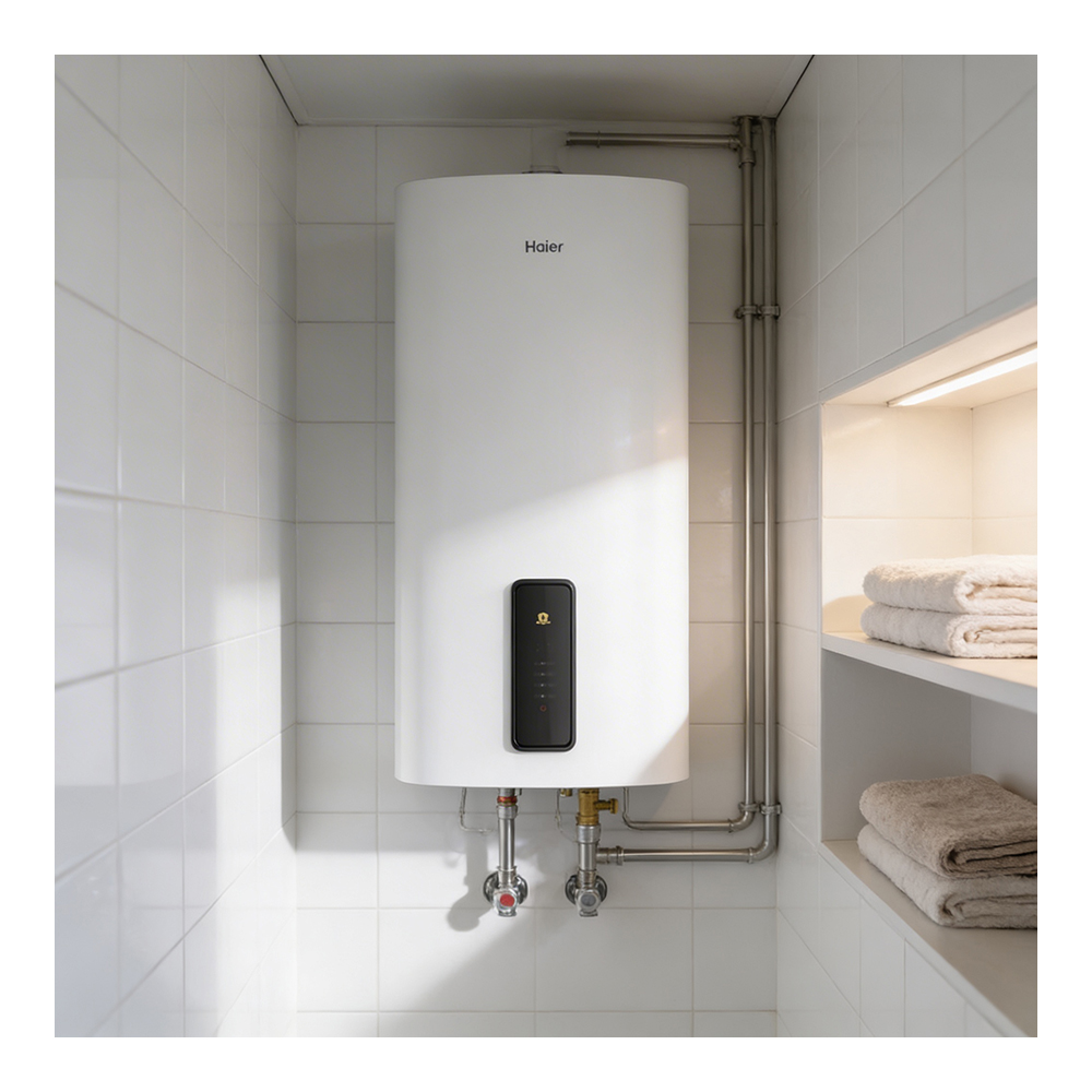 Incalzitor de apa electric vertical Haier  ES80VF7 / 80 L / Alb photo 6