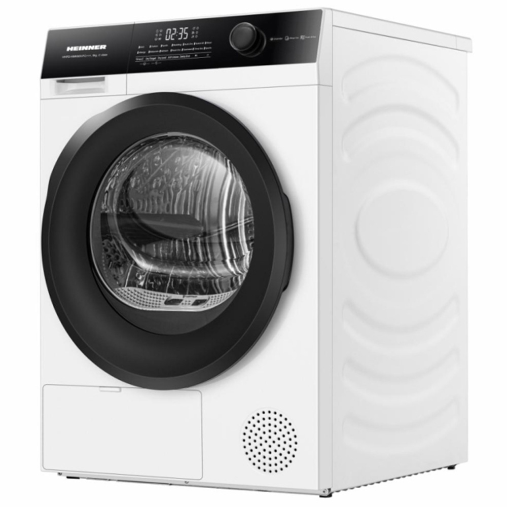 Masina de uscat rufe Heinner HHPD-HMK90IVFC++ / 9 kg / C / Alb photo 4