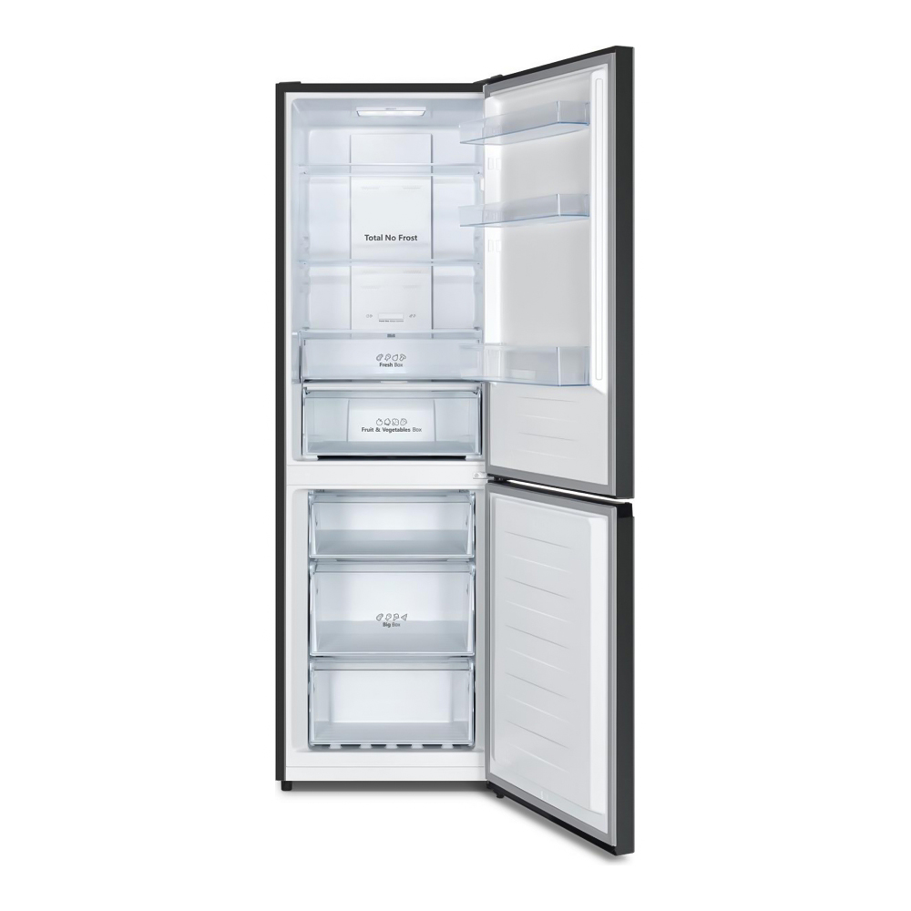 Frigider cu doua usi Hisense RB390N4BFC / 304 l / 186 cm / C / Negru photo 3