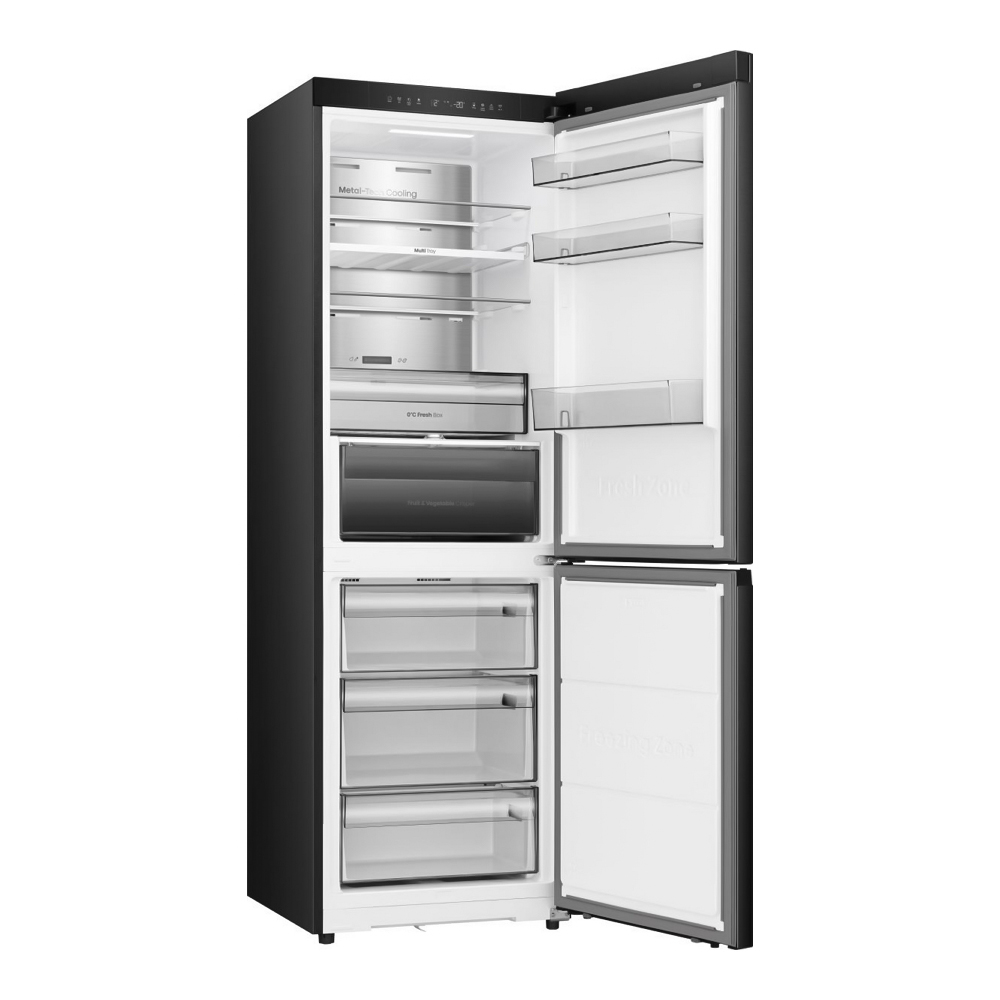 Frigider cu doua usi Hisense RB3K330SAFC / 330 l / 185.6 cm / C / Negru photo 4