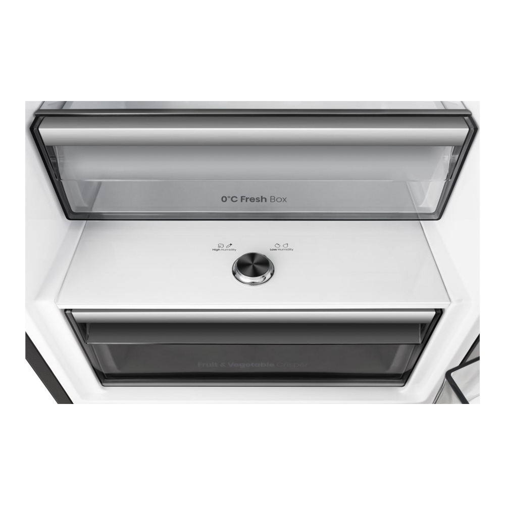 Frigider cu doua usi Hisense RB3K330SAFC / 330 l / 185.6 cm / C / Negru photo 8