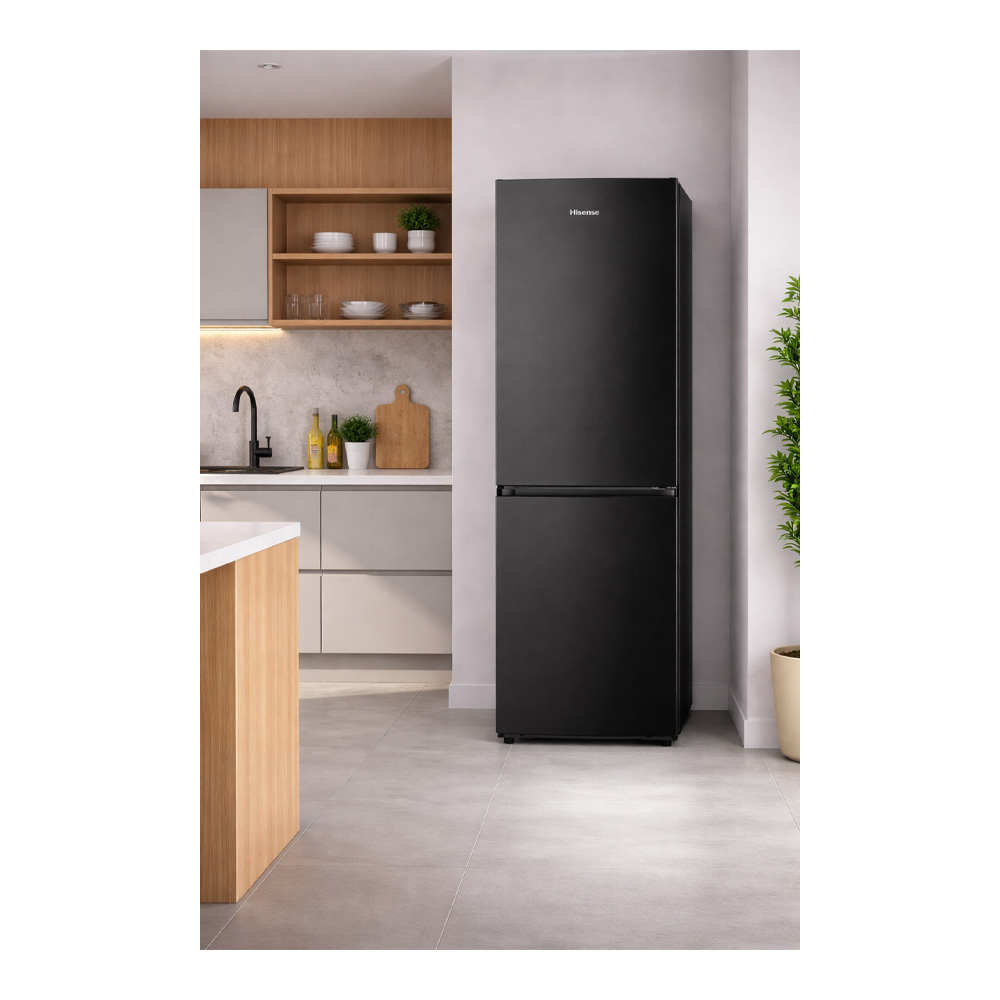 Frigider cu doua usi Hisense RB3K330SAFC / 330 l / 185.6 cm / C / Negru photo 9