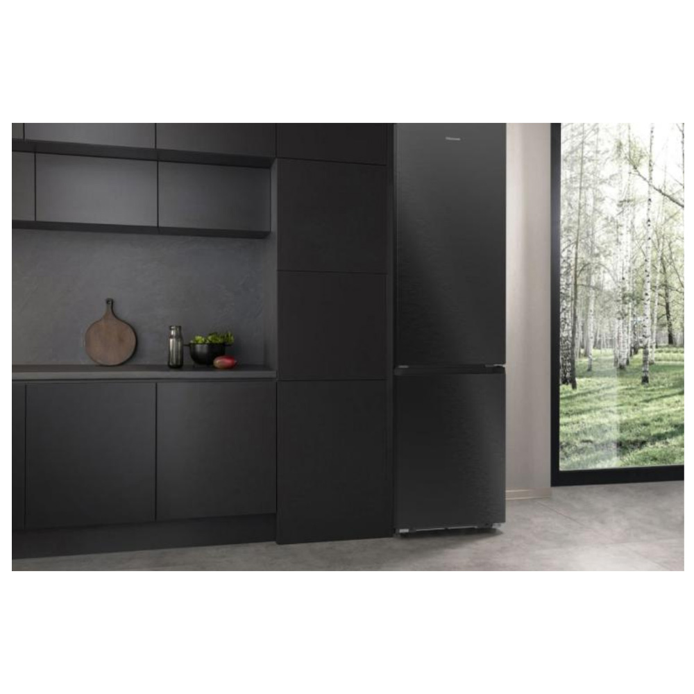 Frigider cu doua usi Hisense RB5P410SBFC / 413 l / 203 cm / C / Negru photo 8