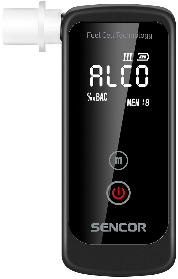 Алкотестер Sencor SCABA40FC photo 