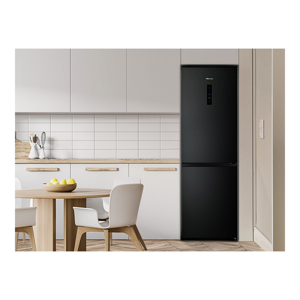 Frigider cu doua usi Hisense RB440N4AFD / 336 l / 200.3 cm / D / Negru photo 7