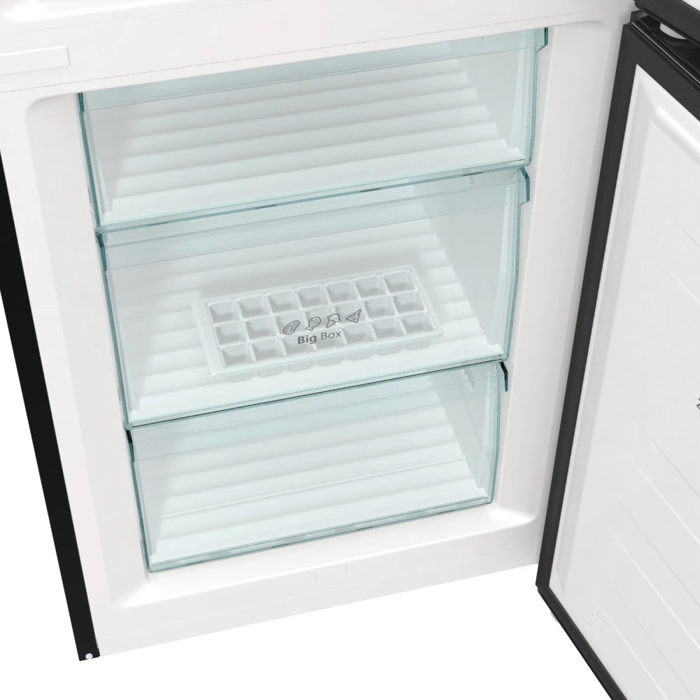 Холодильник двухдверный Hisense RB470N4BFD / 361 л / 200 см / E / Черный photo 6