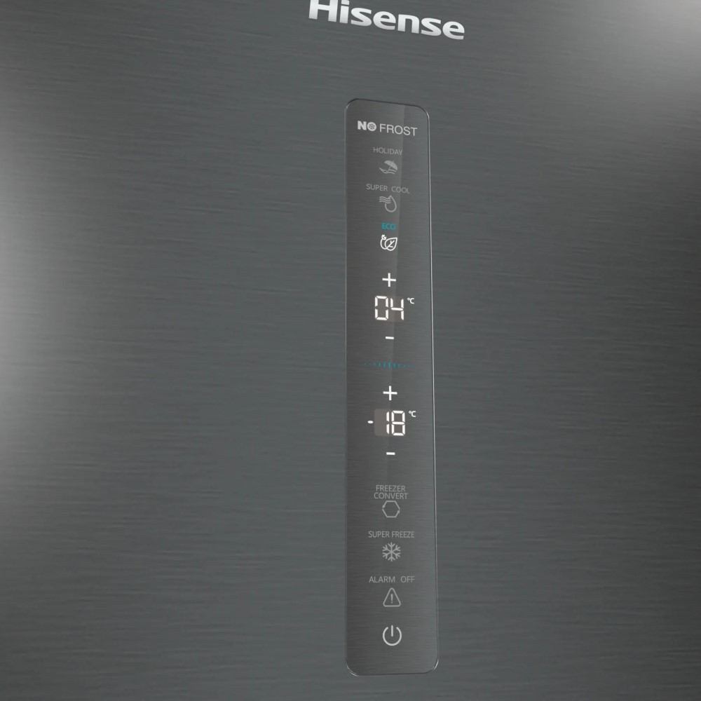 Холодильник двухдверный Hisense RB470N4BFD / 361 л / 200 см / E / Черный photo 8