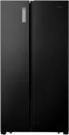 Холодильник Side-by-Side Hisense RS677N4BFE, 564 л, 178.6 см, A+, Черный