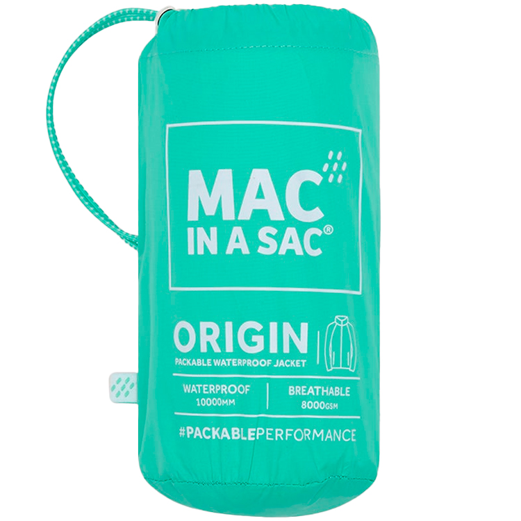 Pelerina de ploaie Mac Origin 2 Jacket XS Albastru-verde Unisex photo 3