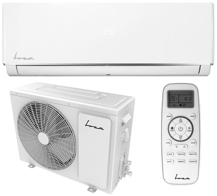 Кондиционер Fram ACFHS09KITWIFI 9000 BTU / 25 м2 / Обычный / Wi-Fi R32 / A+++ photo 2