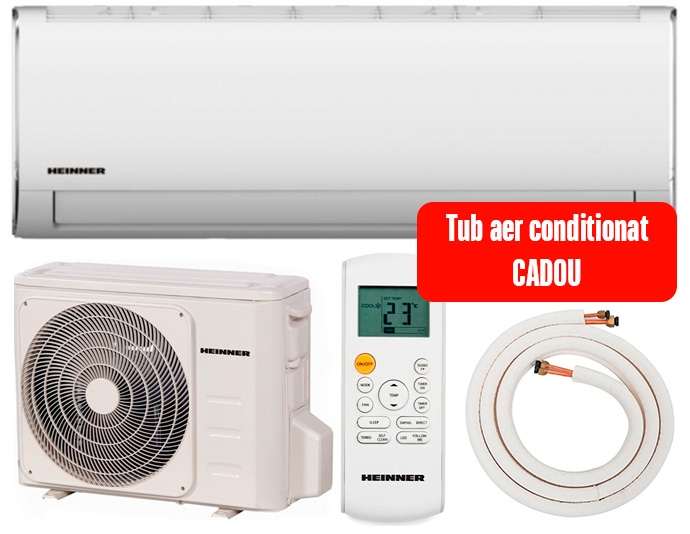 Кондиционер Heinner HACCR12KITWIFI 12000 BTU / 35 м2 / Инверторный / Wi-Fi R32 / A+ photo 1 Кондиционер Heinner HACCR12KITWIFI 12000 BTU / 35 м2 / Инверторный / Wi-Fi R32 / A+ photo 1
