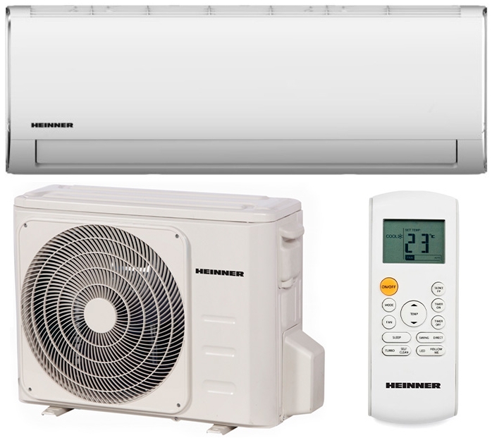 Кондиционер Heinner HACCR12KITWIFI 12000 BTU / 35 м2 / Инверторный / Wi-Fi R32 / A+ photo 8