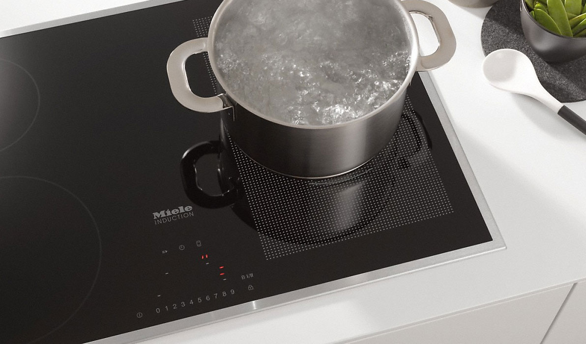 Plita incorporabila inductie Miele KM7464 FL Black photo 3
