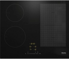Встраиваемая индукционная панель Miele KM7464 FL Black, 4 конфорок, Черный