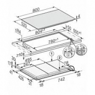 Plita incorporabila inductie Miele KM7678 FL Black thumbnav 3