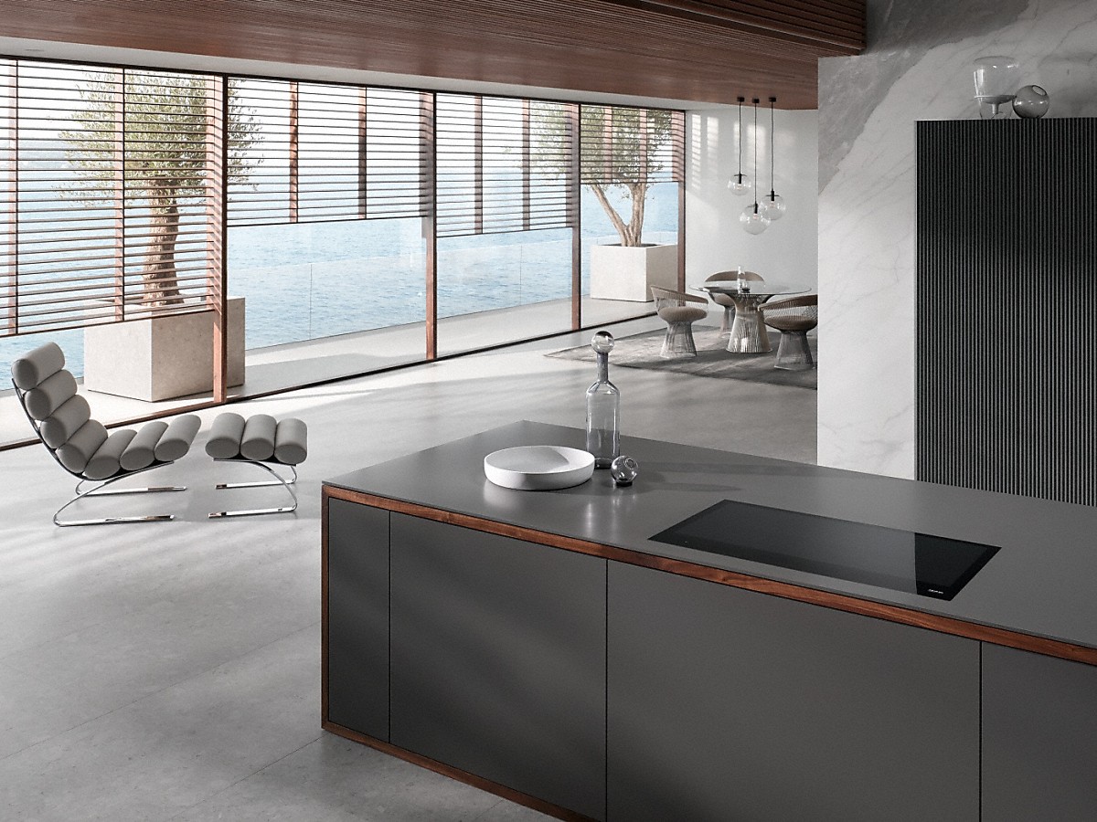 Plita incorporabila inductie Miele KM7897 FL Black photo 2