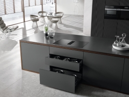 Встраиваемая индукционная панель с вытяжкой Miele KMDA7476FL thumbnav 5