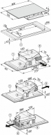Plita combinata incorporabila Miele KMDA7633FL, 4 arzatoare, Negru thumbnav 3