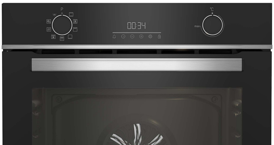 Встраиваемый духовой шкаф Beko BBIE13301XFP / 66 л. / A / Черный photo 3