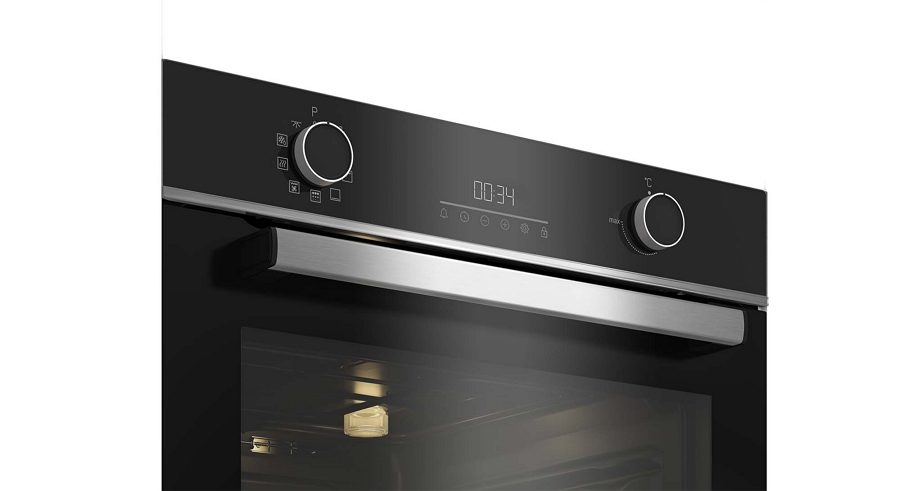 Встраиваемый духовой шкаф Beko BBIE13301XFP / 66 л. / A / Черный photo 4