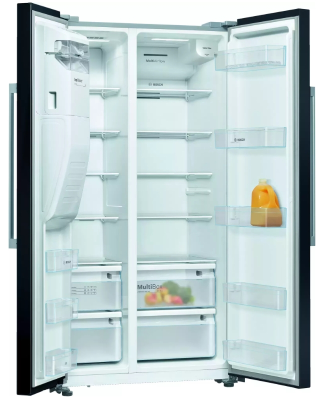 Холодильник Side-by-Side Bosch KAD93VBFP / 533 л / 177 см / G / Черный photo 2