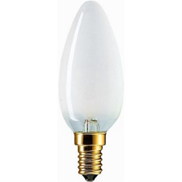 Лампа накаливания Philips B35 60W E14 FR photo 1 Лампа накаливания Philips B35 60W E14 FR photo 1