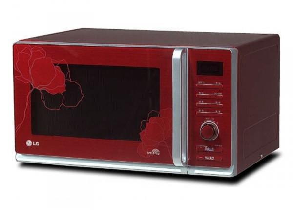Cuptor cu microunde LG MF-6588PRFR 850 W / 25 l / Rosu photo 1
