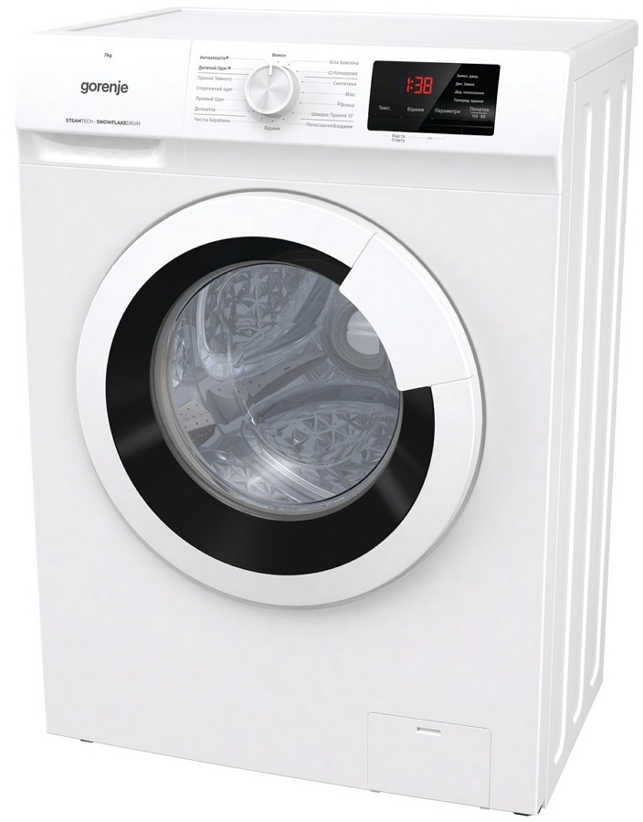 Стиральная машина Gorenje WHE72SFS 7 кг / 1200 об/мин / A+++ / Белый photo 5