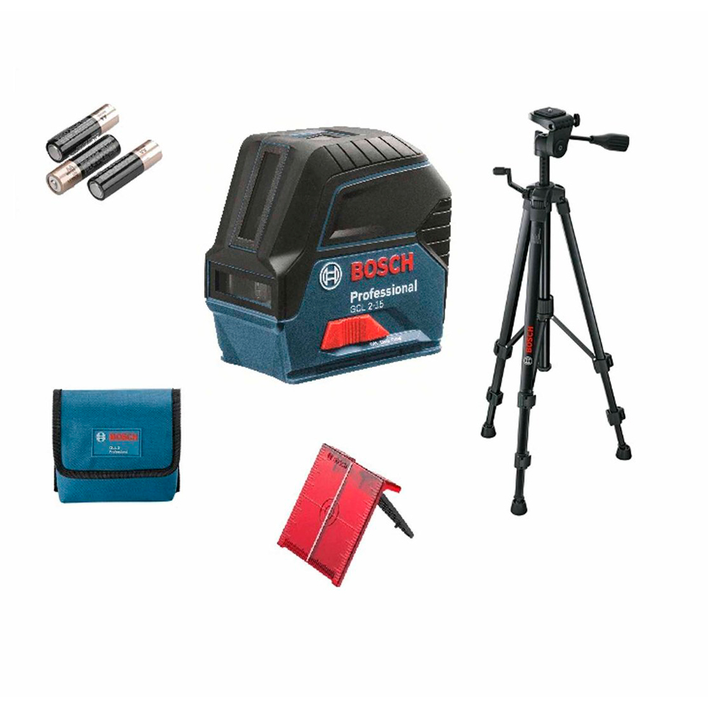 Nivela laser cu linii Bosch SET GCL 2-15 06159940FV photo 1 Nivela laser cu linii Bosch SET GCL 2-15 06159940FV photo 1