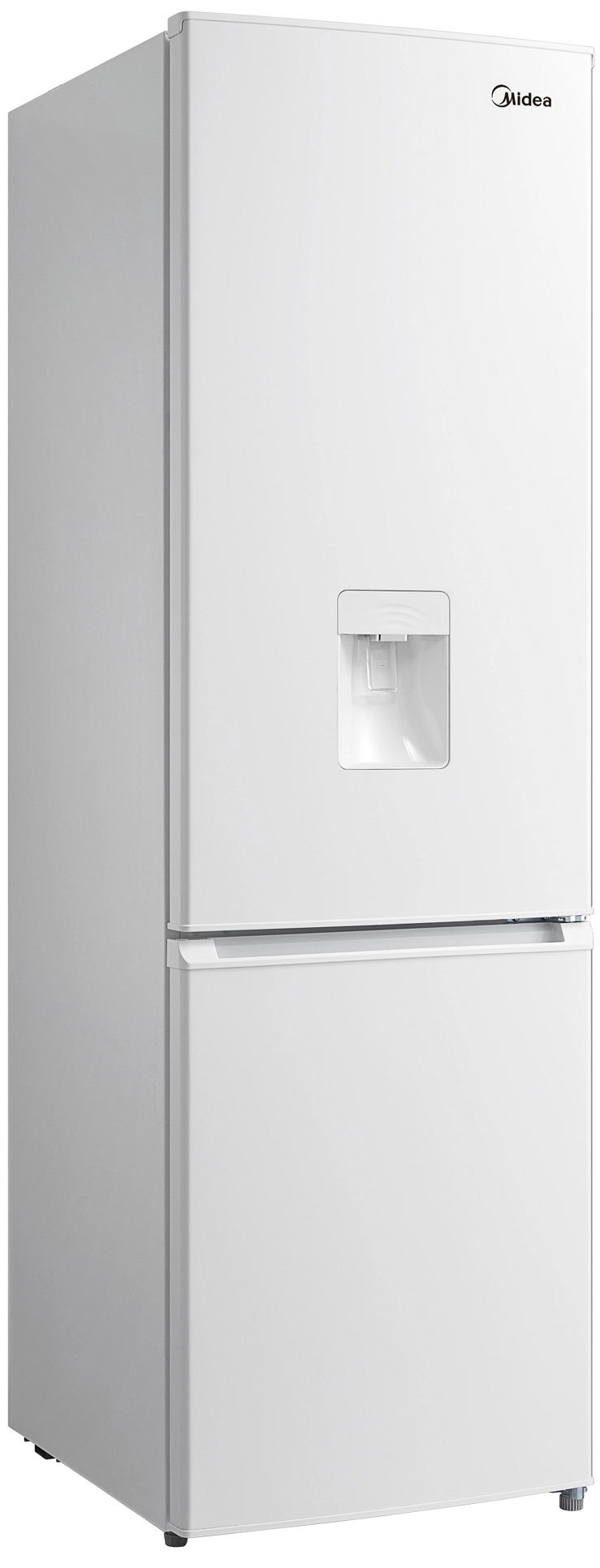 Холодильник с нижней морозильной камерой Midea SB180NFW, 262 л, 180 см, A+, Белый