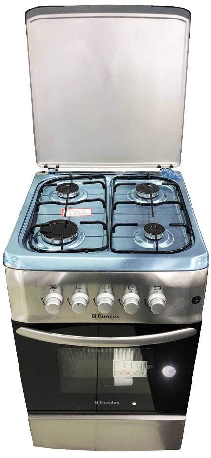 Plita de gaz Eurolux MFG5640IFX / 4 arzatoare / 50 cm / Inox photo 1 Plita de gaz Eurolux MFG5640IFX / 4 arzatoare / 50 cm / Inox photo 1