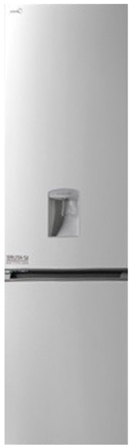 Frigider cu doua usi Midea SB180NFX / 262 l / 180 cm / A+ / Gri photo 1 Frigider cu doua usi Midea SB180NFX / 262 l / 180 cm / A+ / Gri photo 1