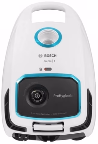 Пылесос с мешком Bosch BGL6HYG1, 400 Вт, 75 дБ, Белый 